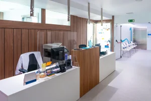 Dental receptionist job